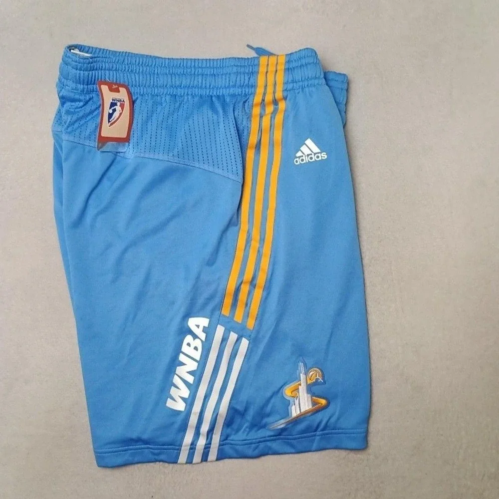Adidas Chicago Sky Shorts Womens L Blue 9
